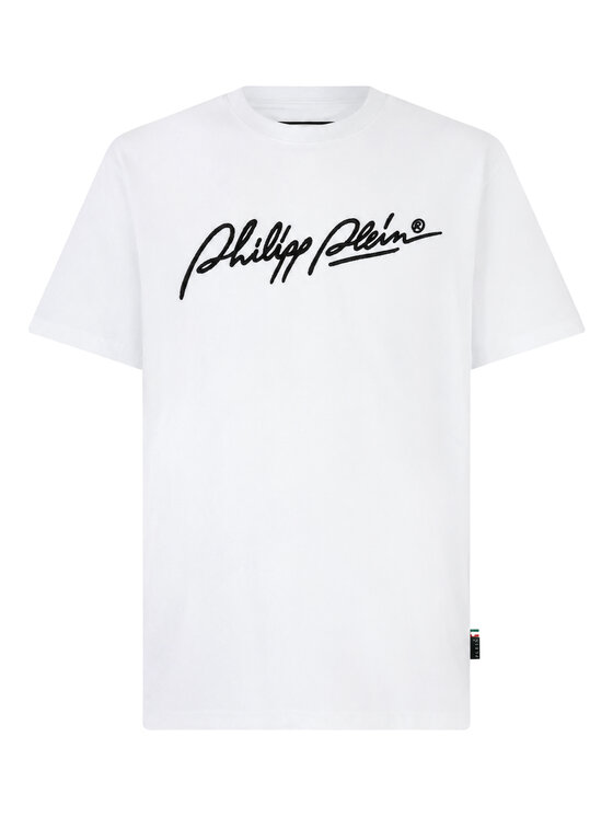 PHILIPP PLEIN PHILIPP PLEIN T-shirt 31296 Bianco Regular Fit