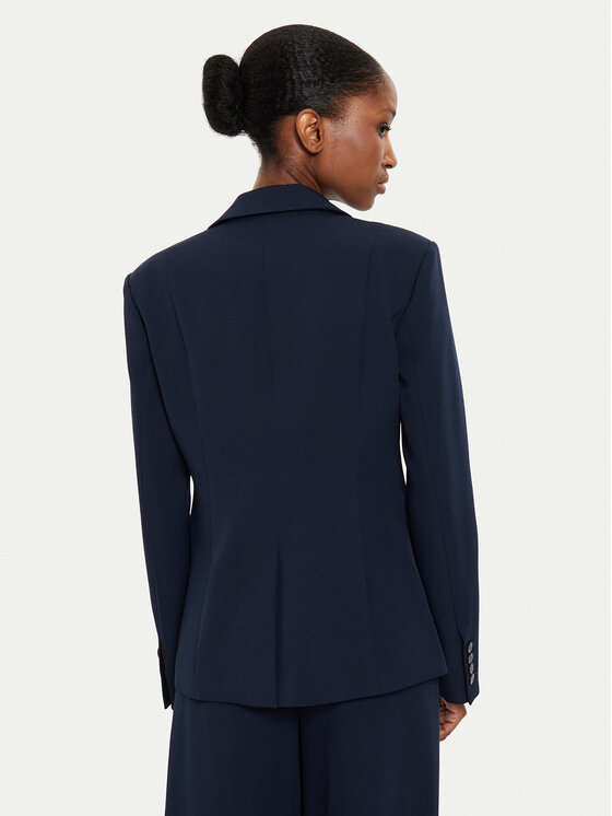 Silvian Heach Silvian Heach Marynarka Runge GPA24181GC Granatowy Regular Fit