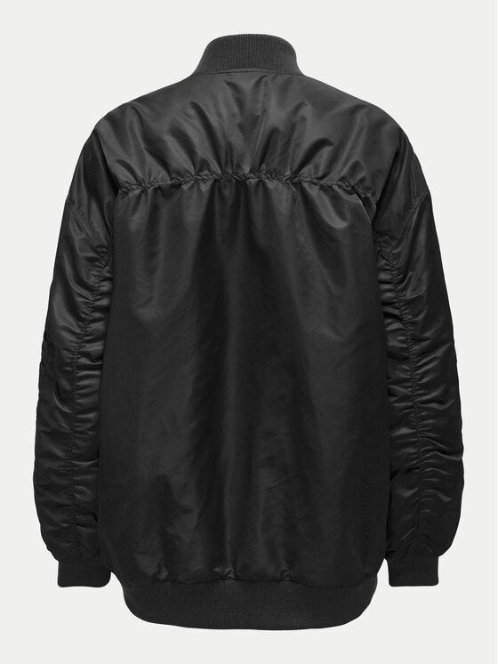 ONLY ONLY Μπόμπερ μπουφάν Mille 15322732 Μαύρο Oversize