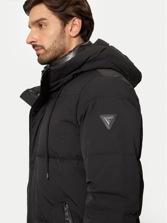 Guess Guess Зимно палто M4BL44 WGJR2 Черен Regular Fit