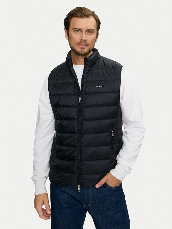 Gant Veste 7006299 Melns Regular Fit