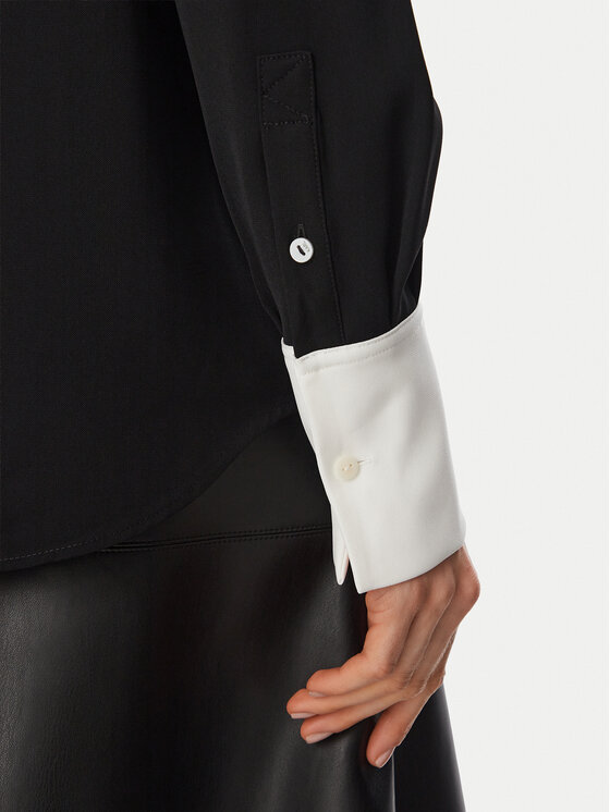 KARL LAGERFELD KARL LAGERFELD Сорочка B4W11010 Чорний Regular Fit