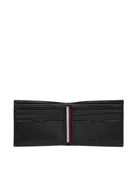 Tommy Hilfiger Tommy Hilfiger Maks Th Central Mini Cc Wallet AM0AM11854 Melns