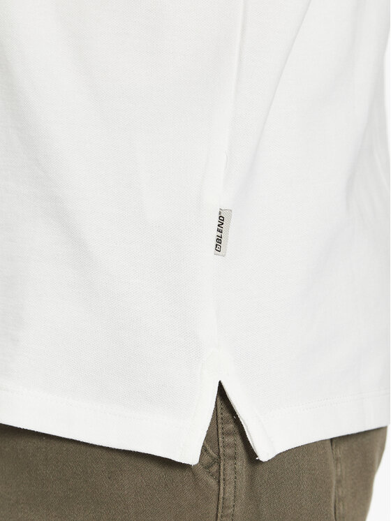 Blend Blend Polo 20715179 Biały Regular Fit