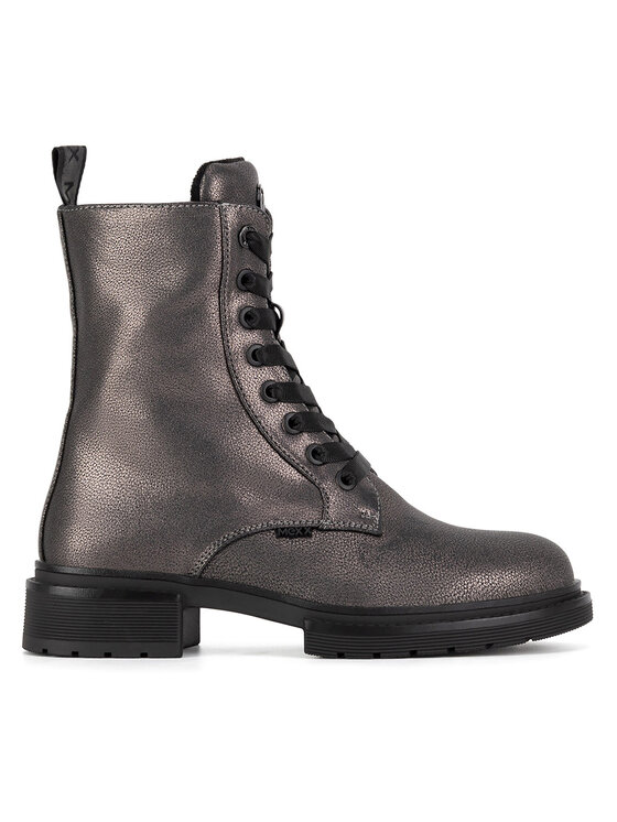 MEXX MEXX Polokozačky MI001712343W Stříbrná