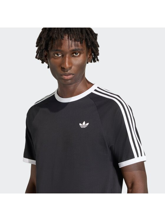 adidas adidas Majica 3-Stripes KE3538 Črna Regular Fit
