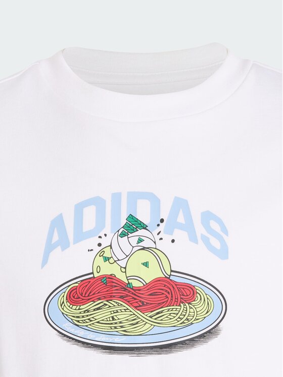 adidas adidas T-Shirt 165390 Biały Regular Fit