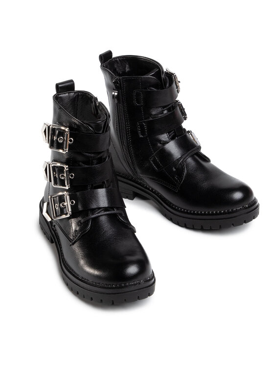 Nelli Blu Nelli Blu Stivali CS695-01 Nero