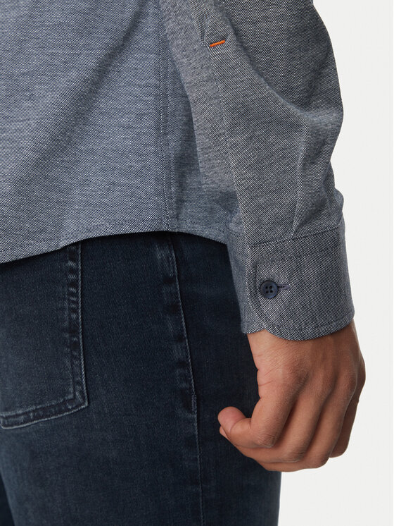 BOSS BOSS Cămașă Mysoft 50519748 Bleumarin Slim Fit