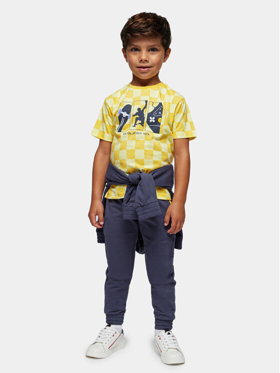 Mayoral Mayoral T-särk 3014 Kollane Regular Fit