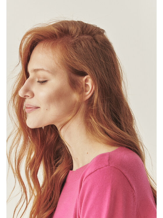 TATUUM Tatuum Sweter FIFER 1 Różowy Oversize