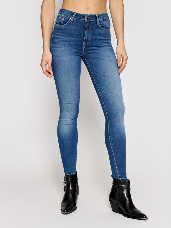 Tommy Hilfiger Džinsai Harlem WW0WW30186 Tamsiai mėlyna Ultra Skinny Fit |  HOF.lt