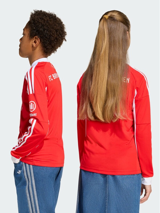 adidas adidas Koszulka techniczna FC Bayern 25/26 Home Jersey Czerwony Regular Fit