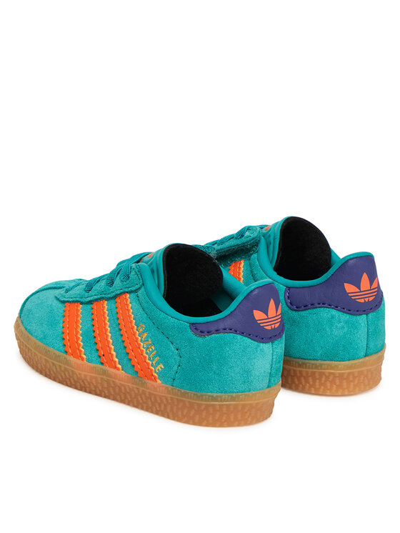 adidas adidas Sneakersy Gazelle Comfort Closure JR5940 Zielony