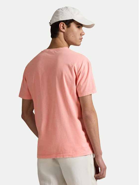 Polo Ralph Lauren Polo Ralph Lauren Tričko 710969628005 Ružová Custom Slim Fit
