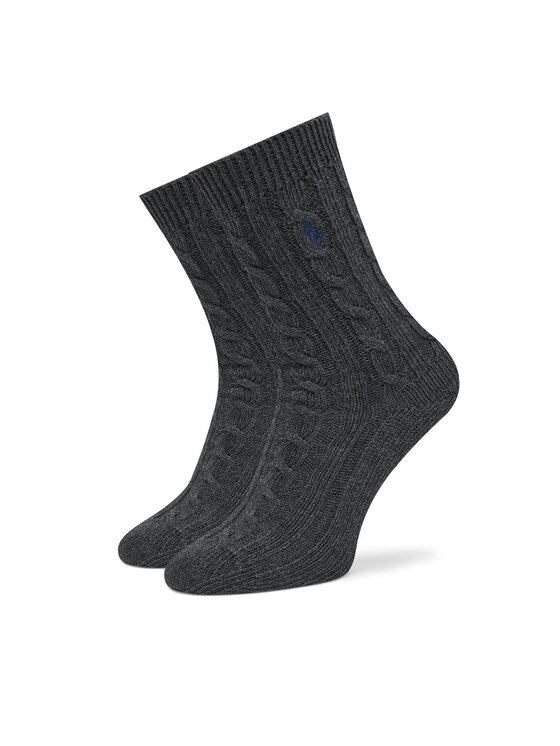 Polo Ralph Lauren Polo Ralph Lauren Hohe Herrensocken 4,55955E+11 Grau