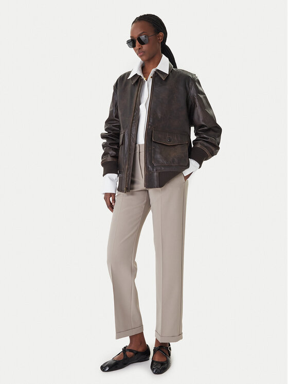 MAX&Co. MAX&Co. Pantaloni di tessuto Orata 2616131091200 Grigio Regular Fit