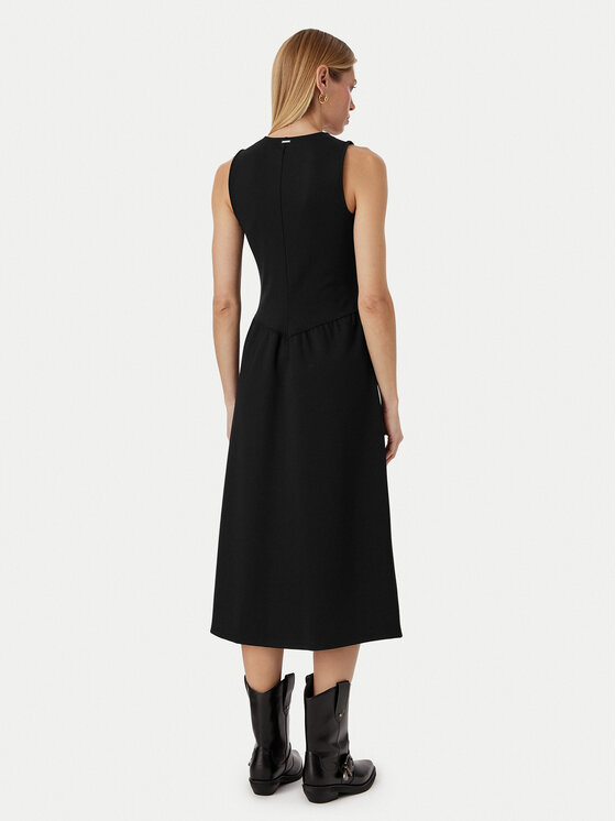 Calvin Klein Calvin Klein Sukienka codzienna LV044G207G Czarny Regular Fit
