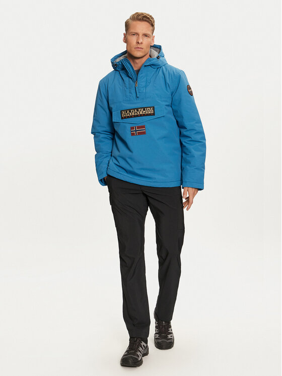 Napapijri Napapijri Bunda anorak Rainforest Winter 3 NP0A4GMC Modrá Regular Fit