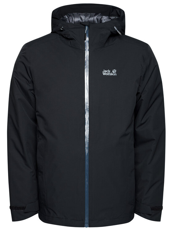 Jack Wolfskin Jack Wolfskin Outdoor яке Argon Storm 1111722 Черен Regular Fit