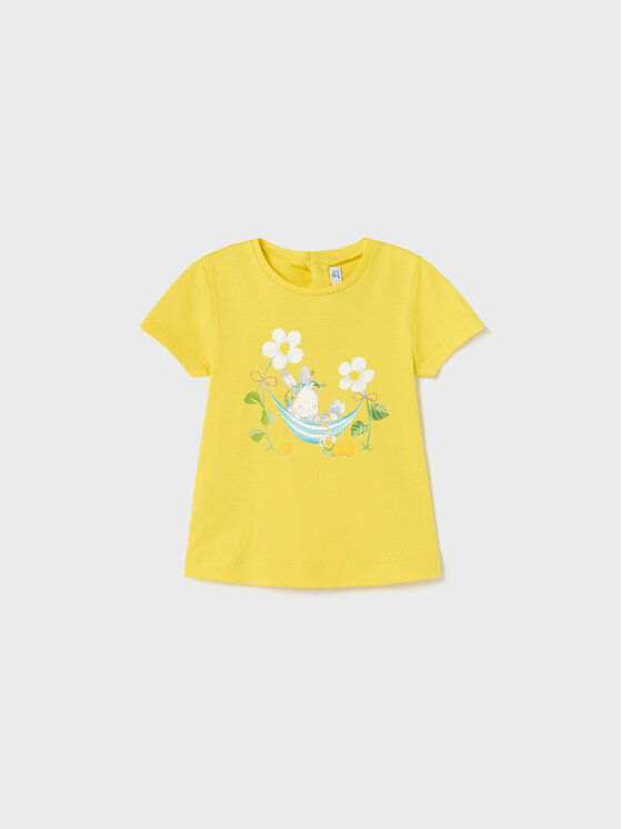 Mayoral Mayoral T-shirt 1013 Žuta