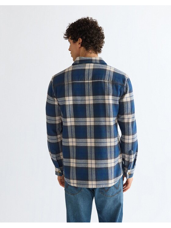 Wrangler Wrangler Koszula OVERSHIRT Kolorowy Regular Fit