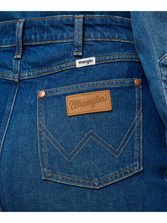 Wrangler Wrangler Spódnica 112371161 Niebieski Regular Fit
