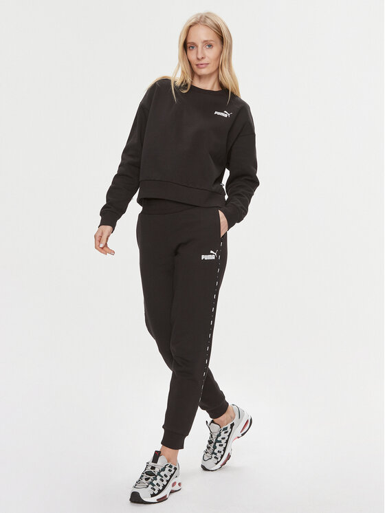 Puma Puma Dressipüksid Ess Tape 675999 Must Regular Fit