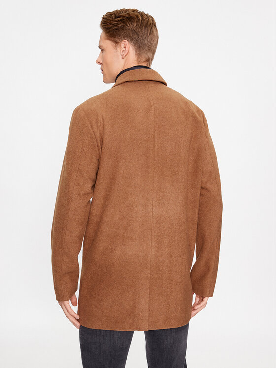 Jack & Jones Jack & Jones Prehodni plašč 12236160 Rjava Regular Fit