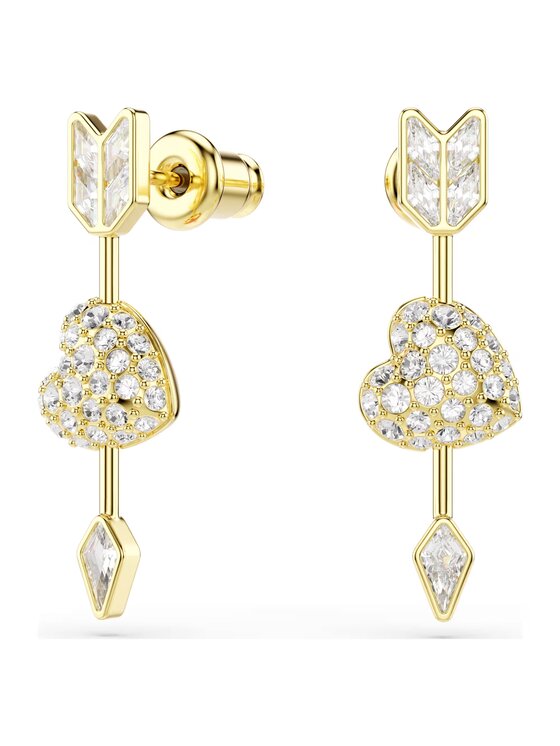 Swarovski Swarovski Kolczyki Idyllia 5737295 Złoty