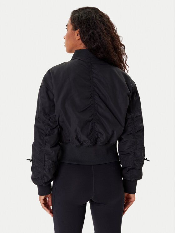 adidas by Stella McCartney adidas by Stella McCartney Μπόμπερ μπουφάν True Nature JF6030 Μαύρο Loose Fit