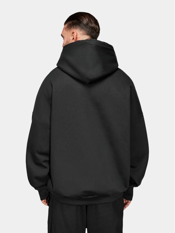 MADE BY SOCIETY MADE BY SOCIETY Kurtka anorak BOLD SHADE - H17574 Czarny Basic Fit
