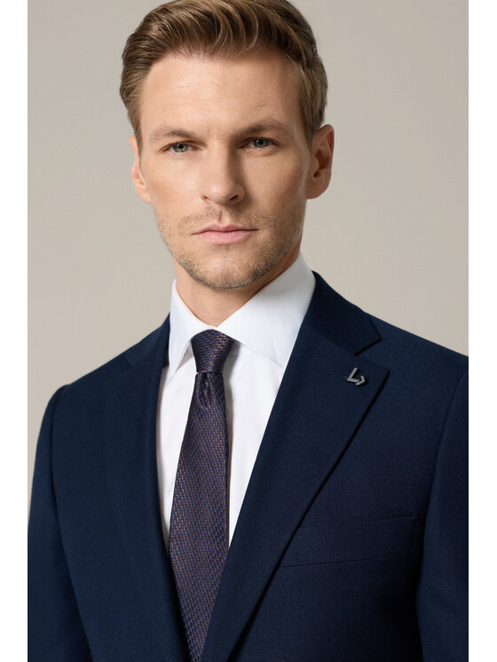 Lancerto Lancerto Garnitur Valdepenas GA073126000021 Granatowy Slim Fit