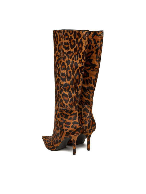 Guess Guess Kozačky FLFGSS LEA11 Hnědá