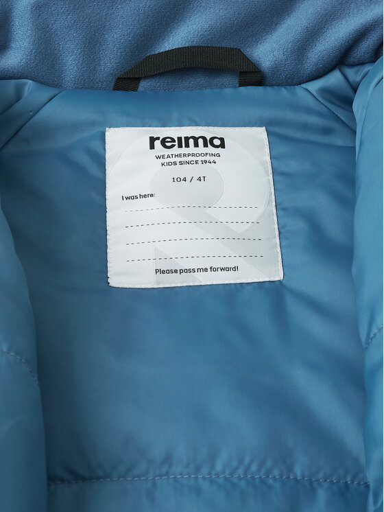 Reima Reima Zimski kombinizon Kurikka 5100131B Modra Regular Fit