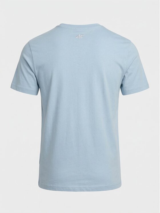 4F 4F T-Shirt Z-TTSHM3947-3-A Biały Regular Fit