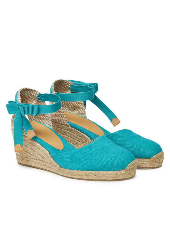 Castañer Castañer Espadrile Carina/6/002 021644 Turcoaz