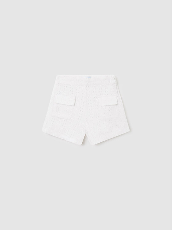 Mayoral Mayoral Stoffshorts 6237 Weiß