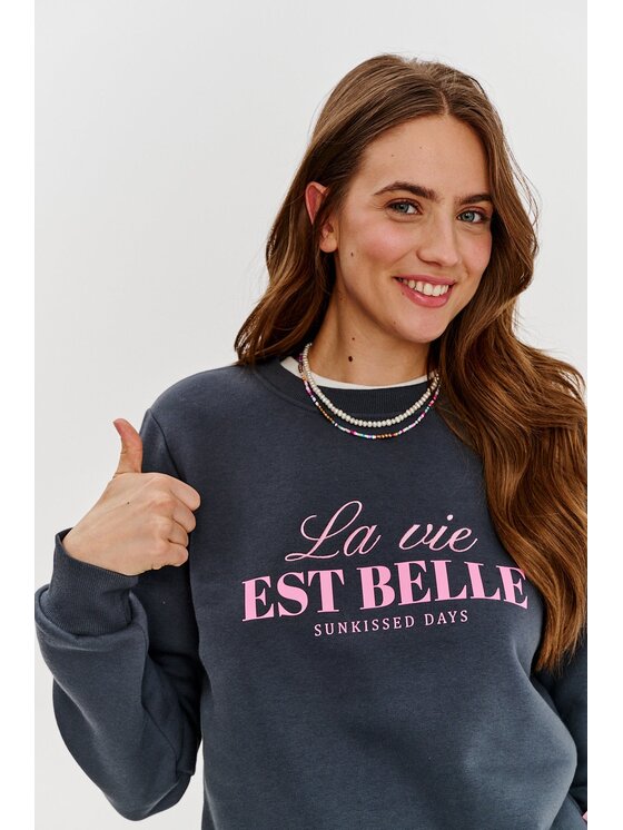 NAOKO NAOKO Bluza Belle Vie Zielony Regular Fit