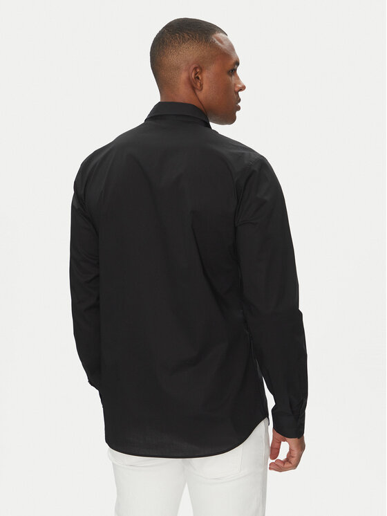 Versace Jeans Couture Versace Jeans Couture Košile 78GALYS1 Černá Slim Fit