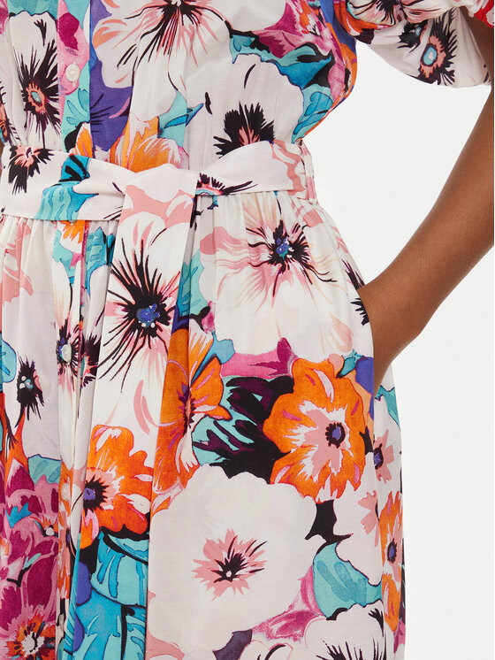 Liu Jo Liu Jo Rochie tip cămașă MA4412 T3819 Colorat Regular Fit