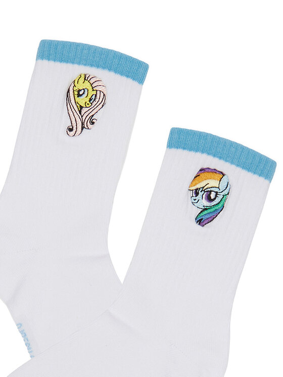 My Little Pony My Little Pony Șosete lungi CEO-ACCCS-SS26-309MLP(2-PACK) Alb