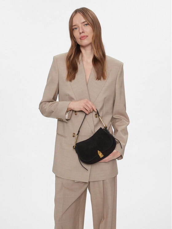 Coccinelle Coccinelle Kabelka PQS Coccinellemagie Suede Bim E1 PQS 58 01 01 Černá
