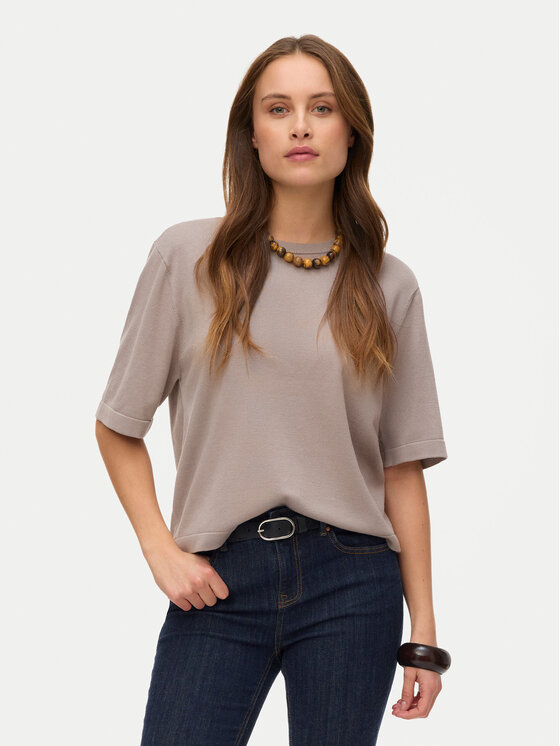 Vero Moda Vero Moda Maglione Silje 10320460 Grigio Oversize