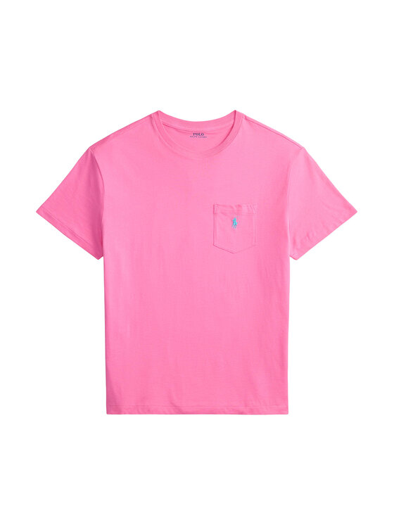 Polo Ralph Lauren Polo Ralph Lauren Tričko 710671438511 Ružová Custom Slim Fit
