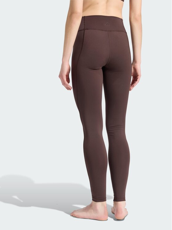 adidas adidas Legginsy 133519 Brązowy Regular Fit