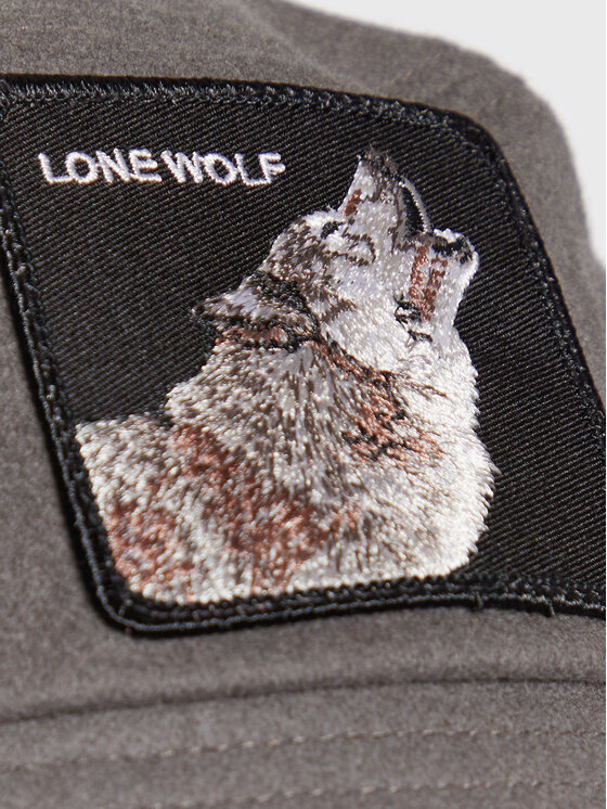 Goorin Bros Goorin Bros Pălărie Bucket Wolf Heat 105-0062 Gri