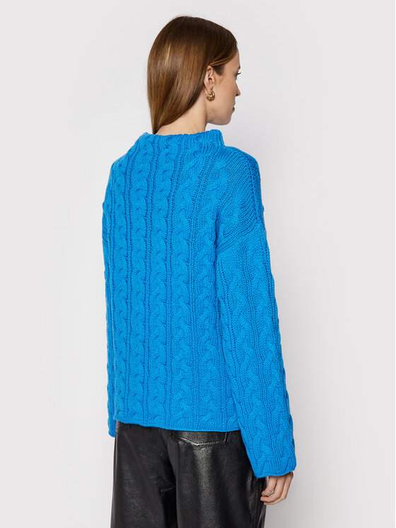 Maglione F1WD03 Blu Regular Fit