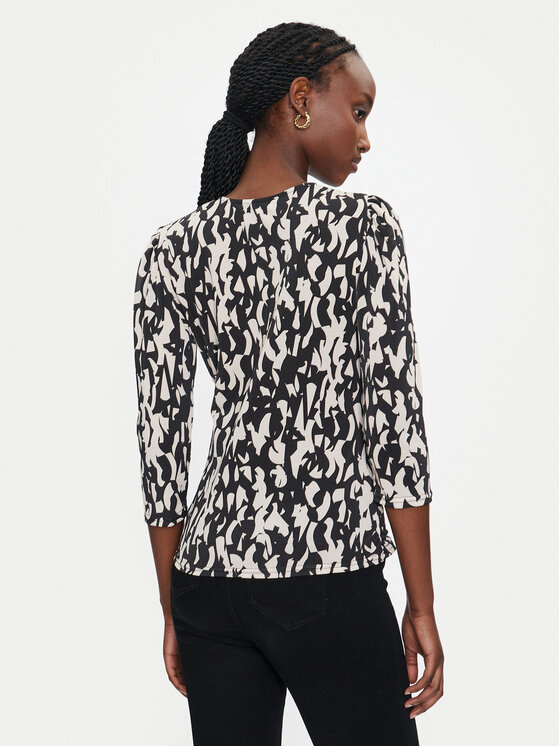 Morgan Morgan Majica 242-TDIANE Crna Slim Fit