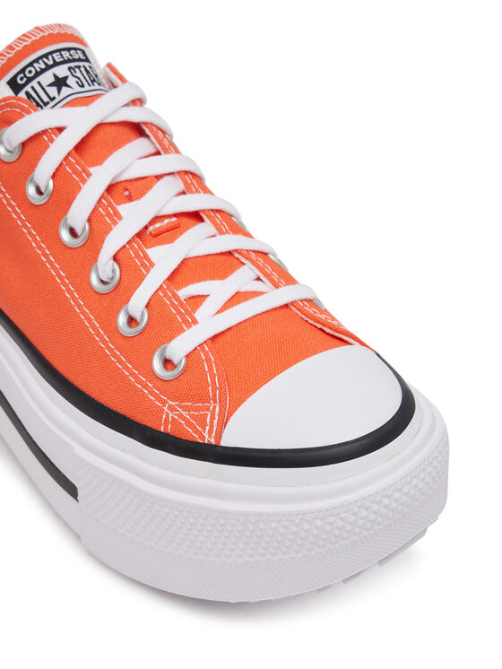 Converse Converse Trampki Chuck Taylor All Star Lift Double Stack Platform A16284C Czerwony